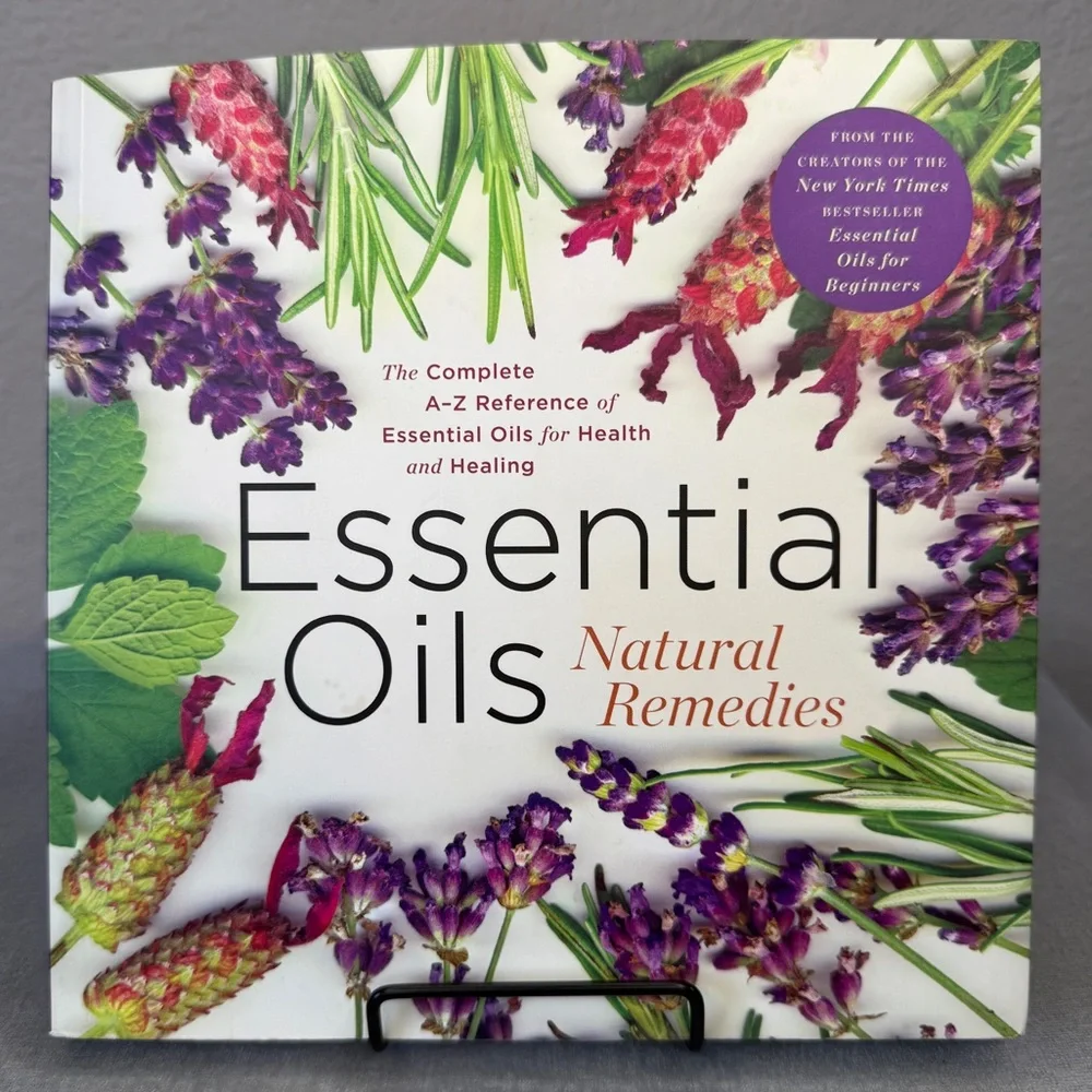 Essential Oils Natural Remedies A-to-Z Book - Picture 2 of 16